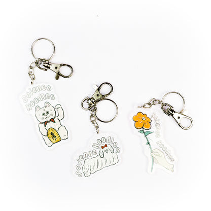 Welcome Home Party Keychain